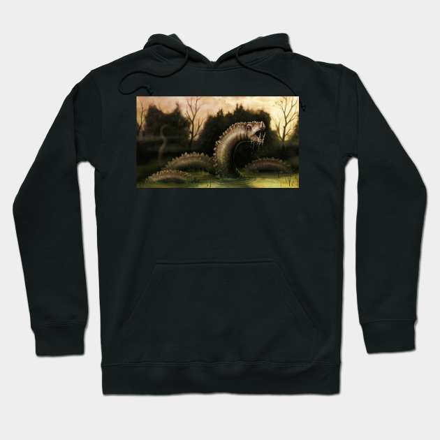 Swamp Beast Hoodie by Daniel Ranger